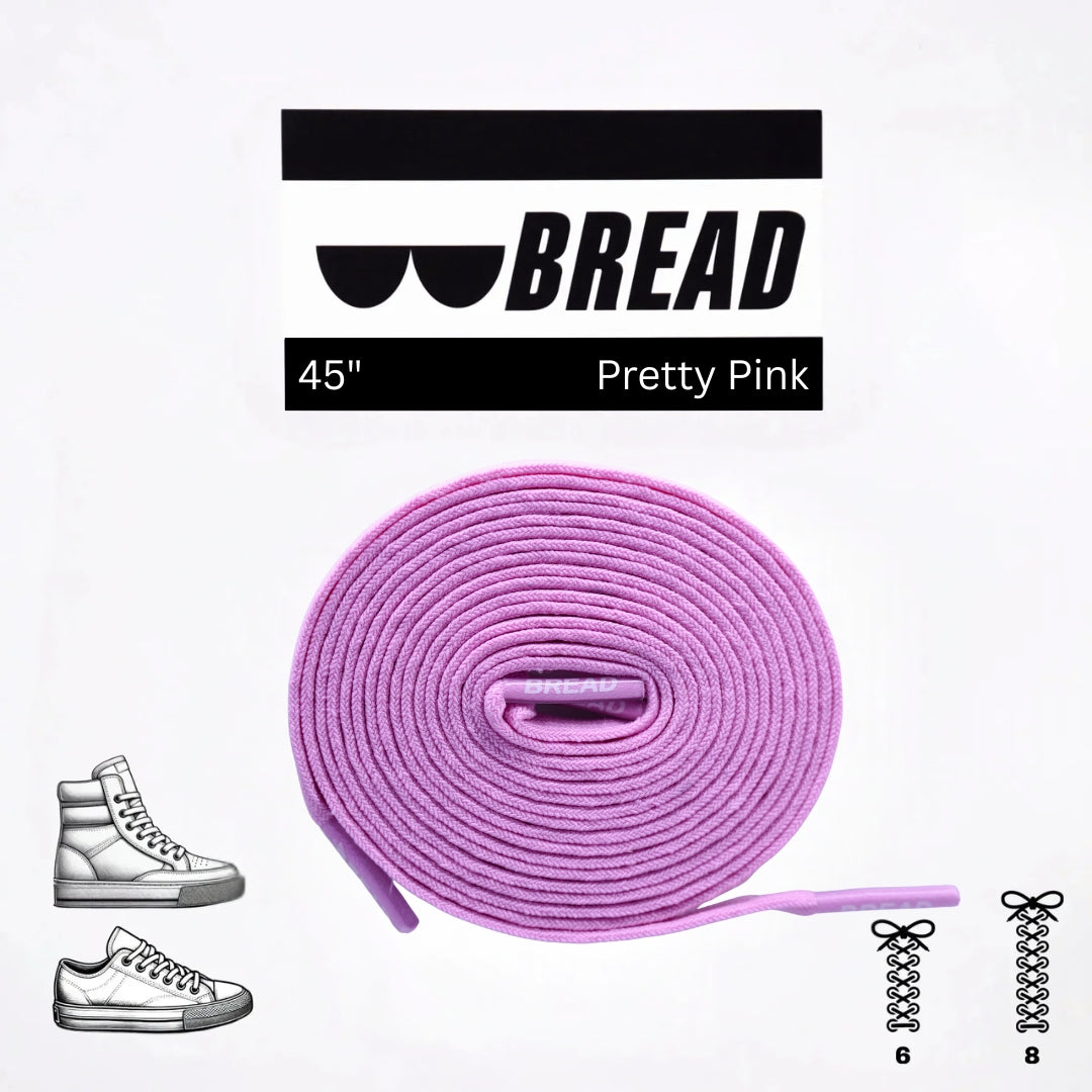 Sweet Pretty Pink Elastic Shoelaces - Puppy's Aesthetics