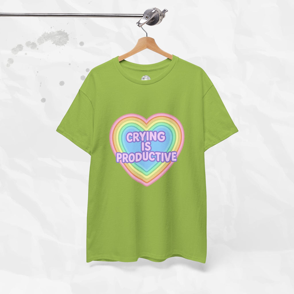 Crying Is Productive T-Shirt (Colors)