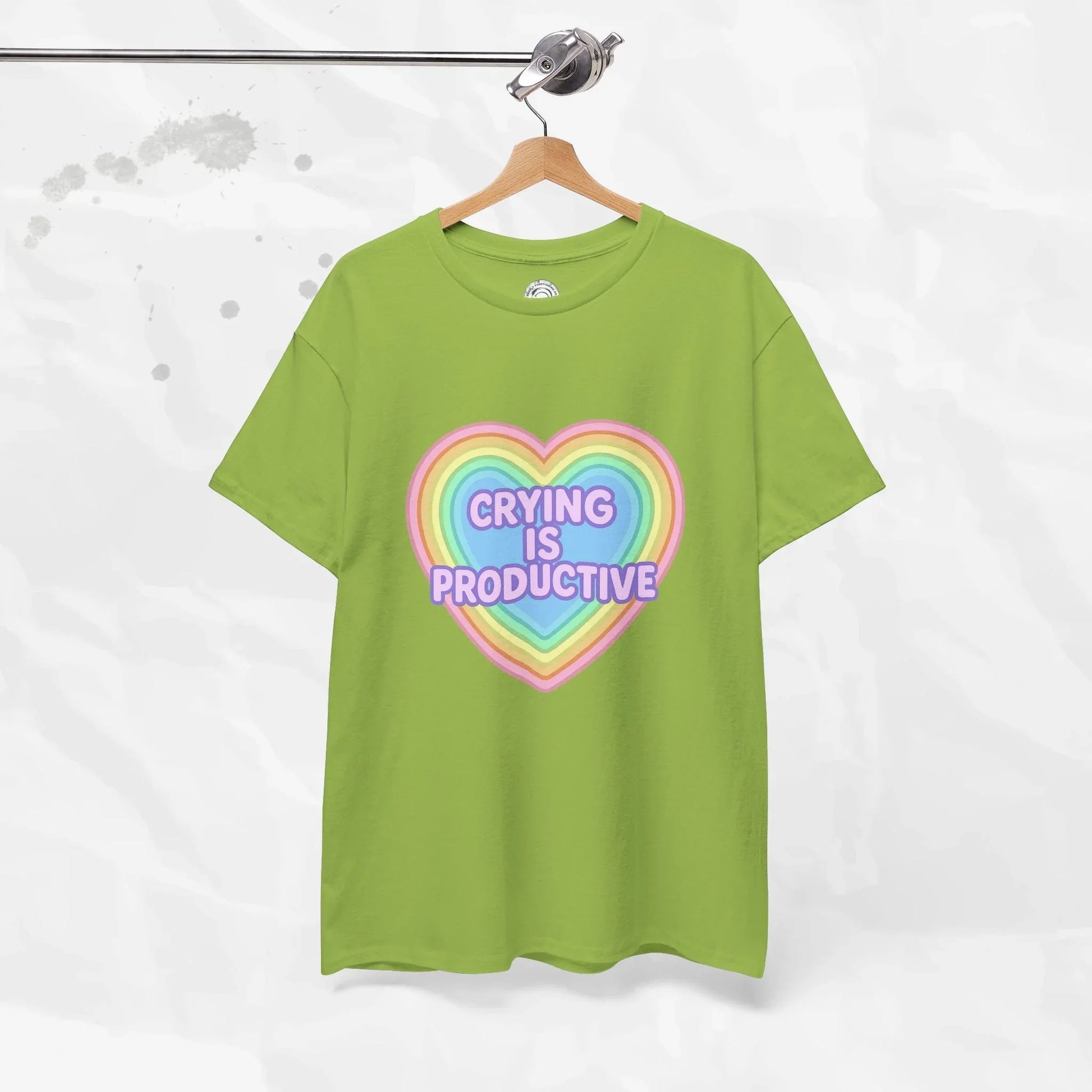 Crying Is Productive T-Shirt (Colors) - Puppy's Aesthetics