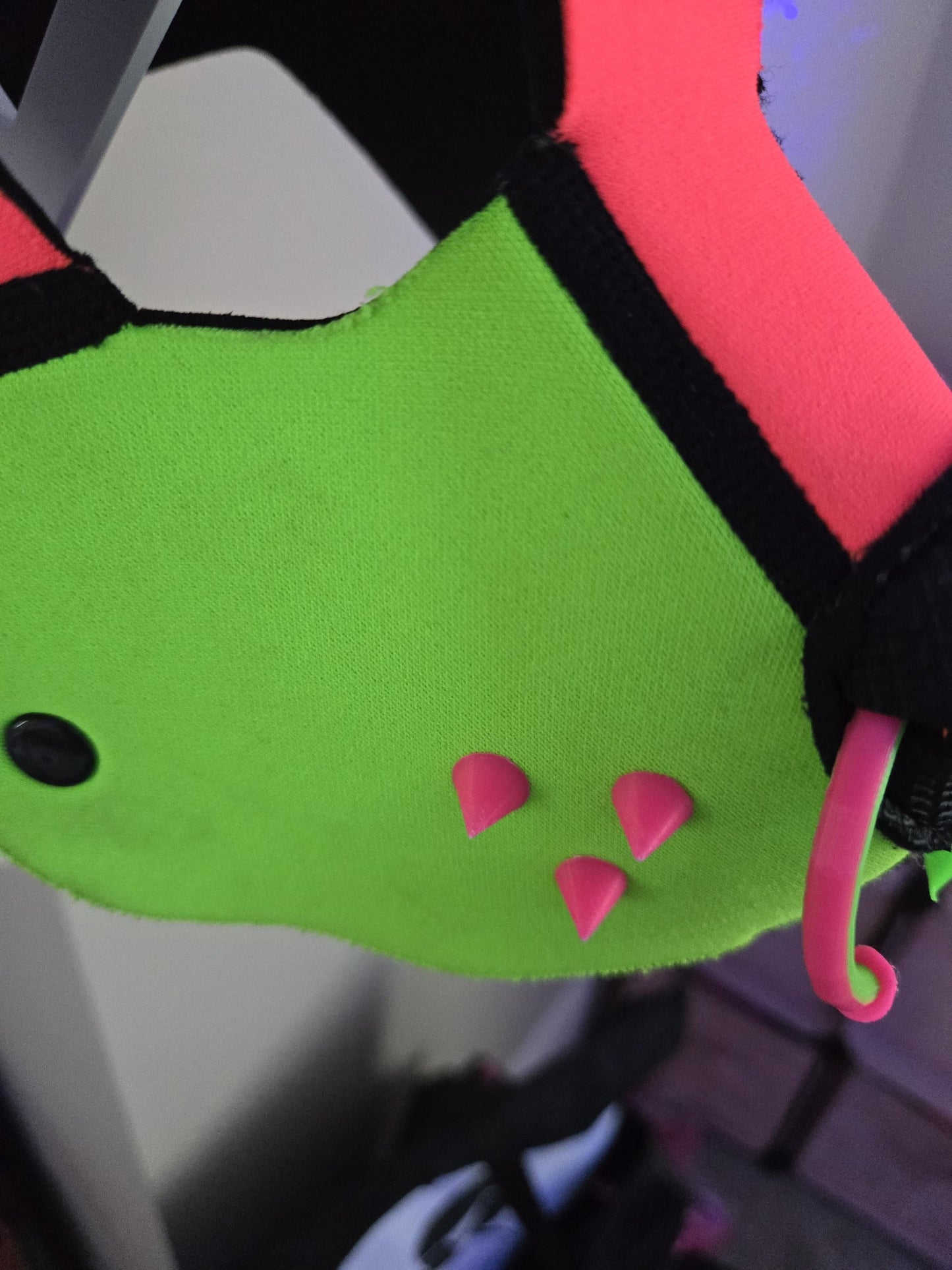 Pup Hood Muzzle Spikes