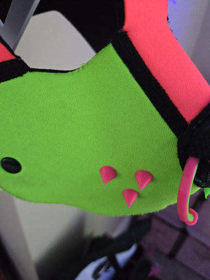 Pup Hood Muzzle Spikes