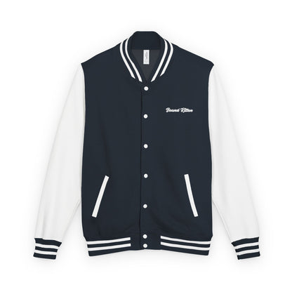 Snow White Unisex Heavyweight Letterman Jacket