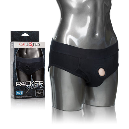 Packer Gear Brief Harness - XS/S - Black