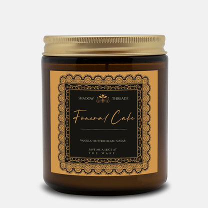 Funeral Cake Vanilla Candle 9oz
