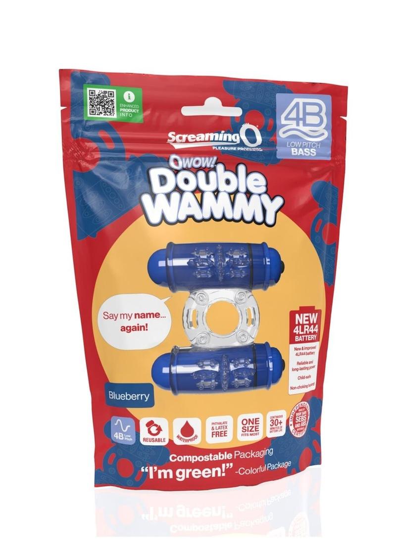 Double Wammy Silicone Dual Vibe Ring