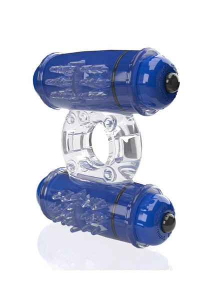 Double Wammy Silicone Dual Vibe Ring