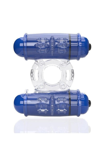 Double Wammy Silicone Dual Vibe Ring