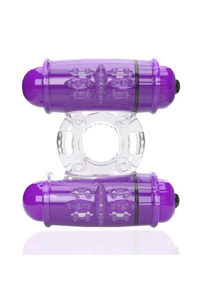 Double Wammy Silicone Dual Vibe Ring