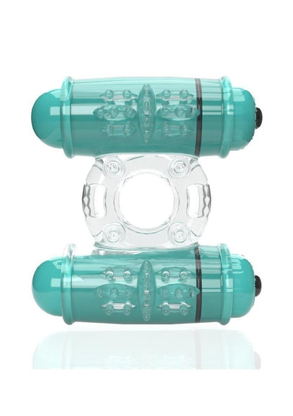 Double Wammy Silicone Dual Vibe Ring