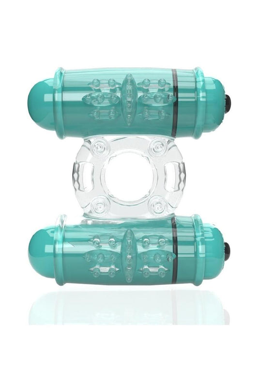 Double Wammy Silicone Dual Vibe Ring