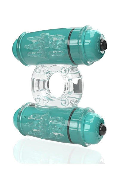 Double Wammy Silicone Dual Vibe Ring