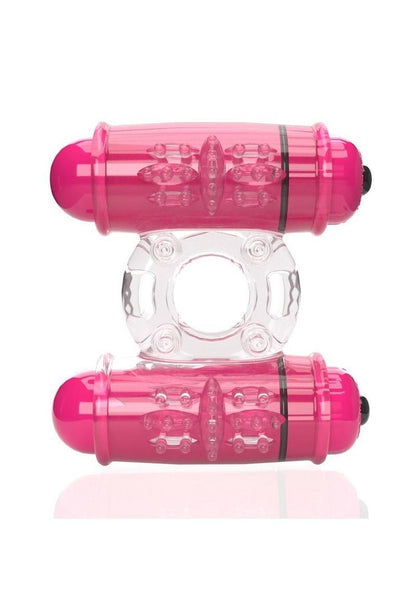 Double Wammy Silicone Dual Vibe Ring