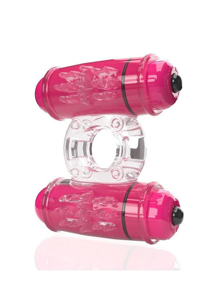 Double Wammy Silicone Dual Vibe Ring