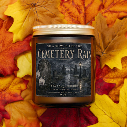 Cemetery Rain Candle 9oz