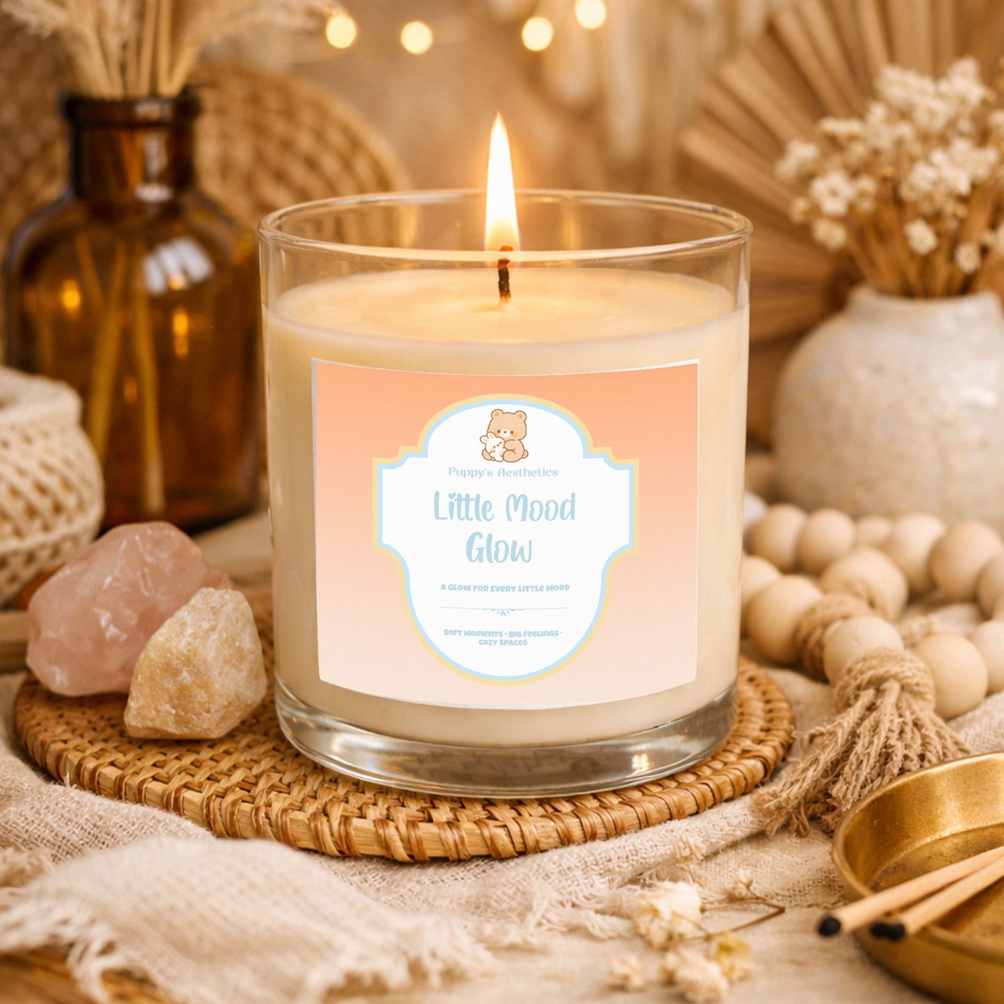 Mood Glow Candle – Choose Your Scent 12.5oz