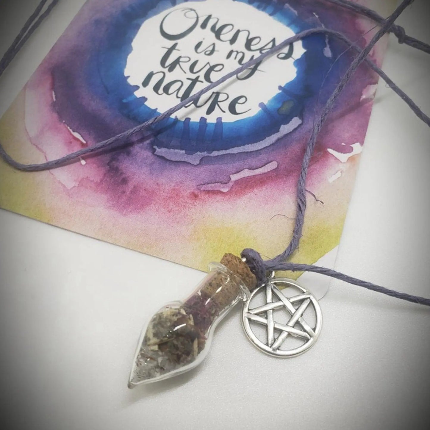 Protection Spell Jar Necklace