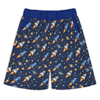Cosmic Rocket Polo Shorties Set