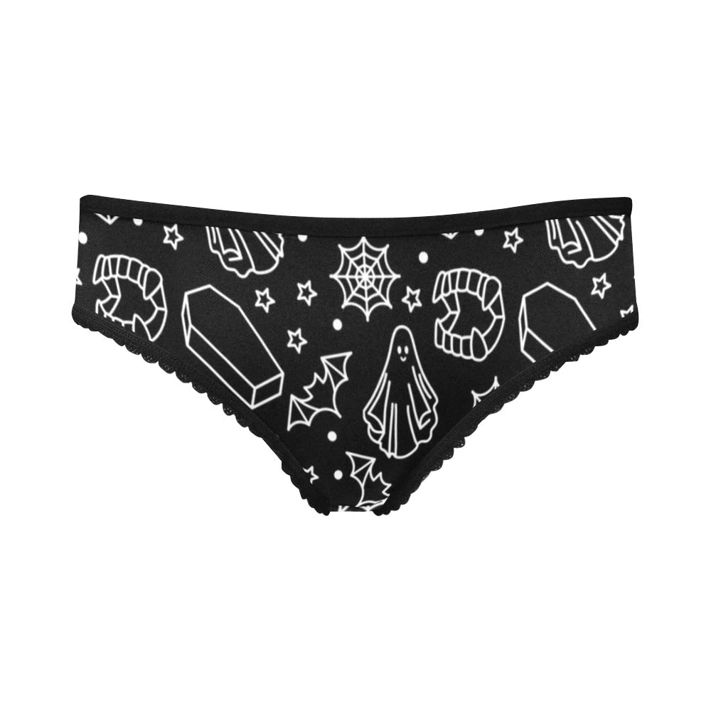 Goth Panties Briefs Panties