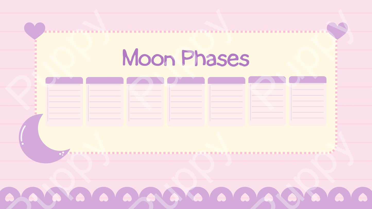 Moonlight Ritual Planner – 10 Digital Journal Pages