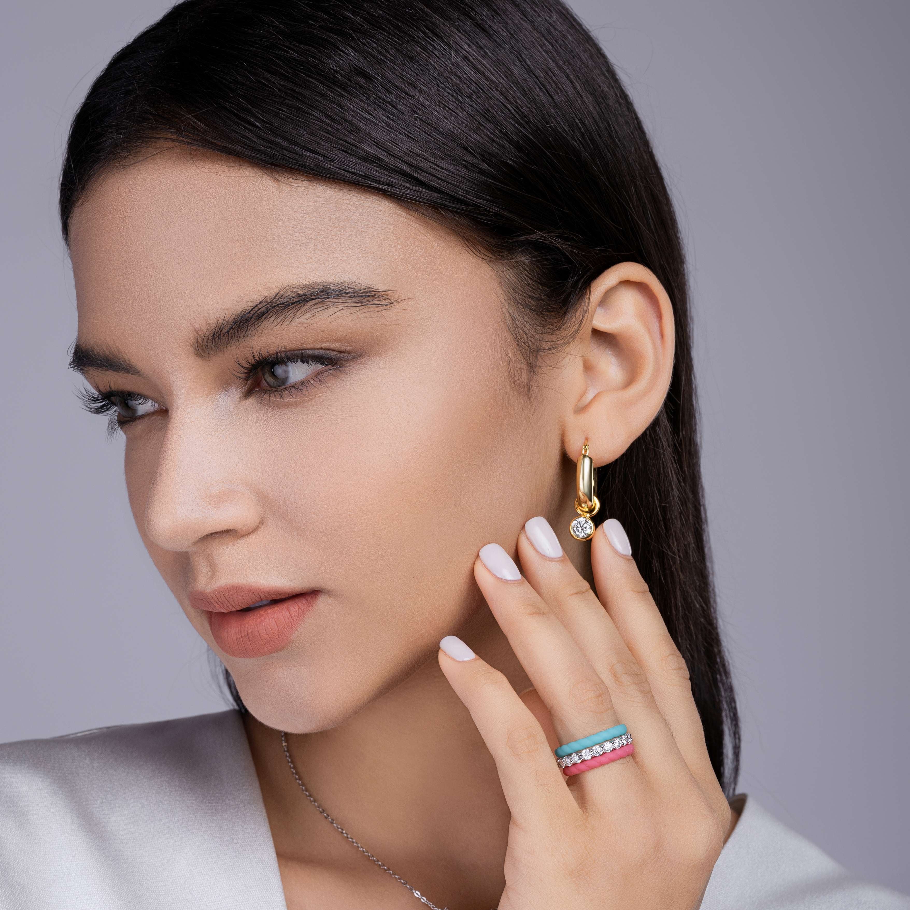 Dreamy Halo Rings – Luxurious Moissanite