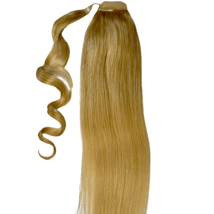 Bleach Blonde Human Hair Ponytail