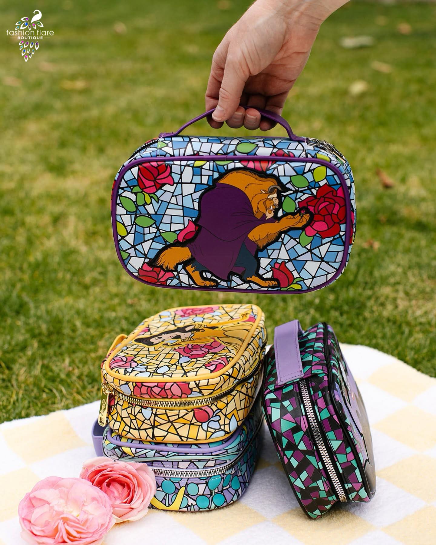 Beast Vegan Leather Travel Cosmetic Bag