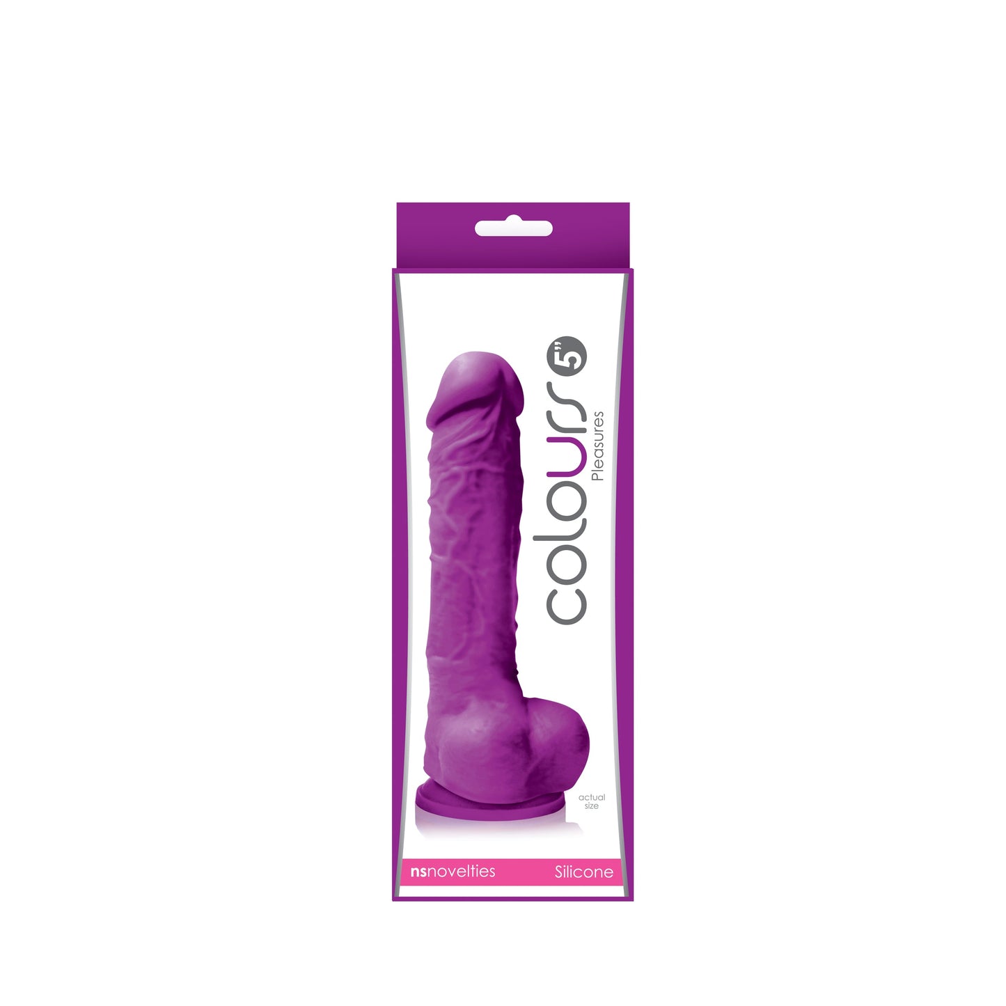 Colours Pleasures 5 " Dildo Purple