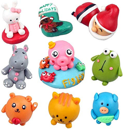 Polymer Clay Kit Mini Modeling Set 24 Colors