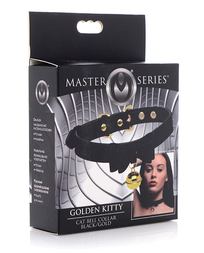 Velvet Night Kitty Bell Collar