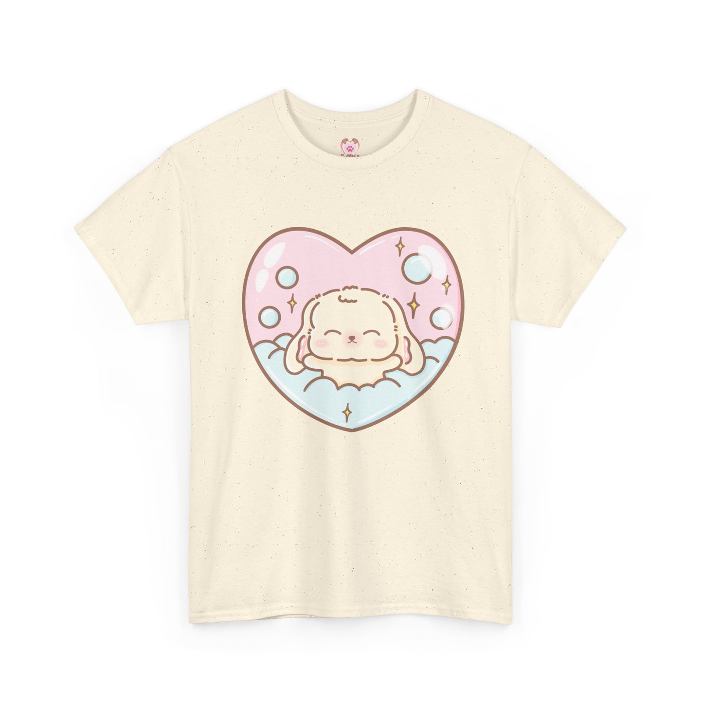 Sweet Bubblebath Bun Play Tee - Puppy's Aesthetics