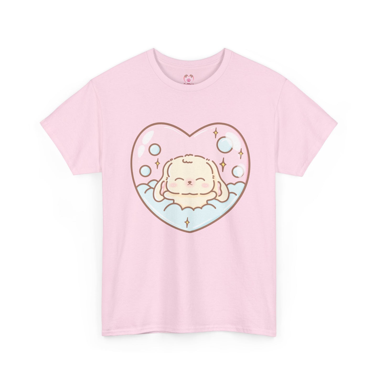 Sweet Bubblebath Bun Play Tee - Puppy's Aesthetics