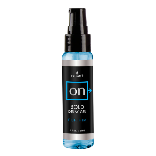 Sensuva ON Bold Delay Gel 1oz