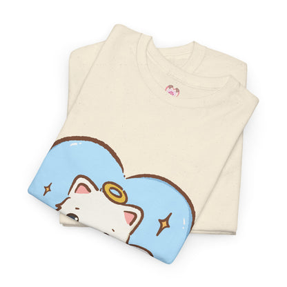 Adorable Angel Kitty Play Tee - Puppy's Aesthetics