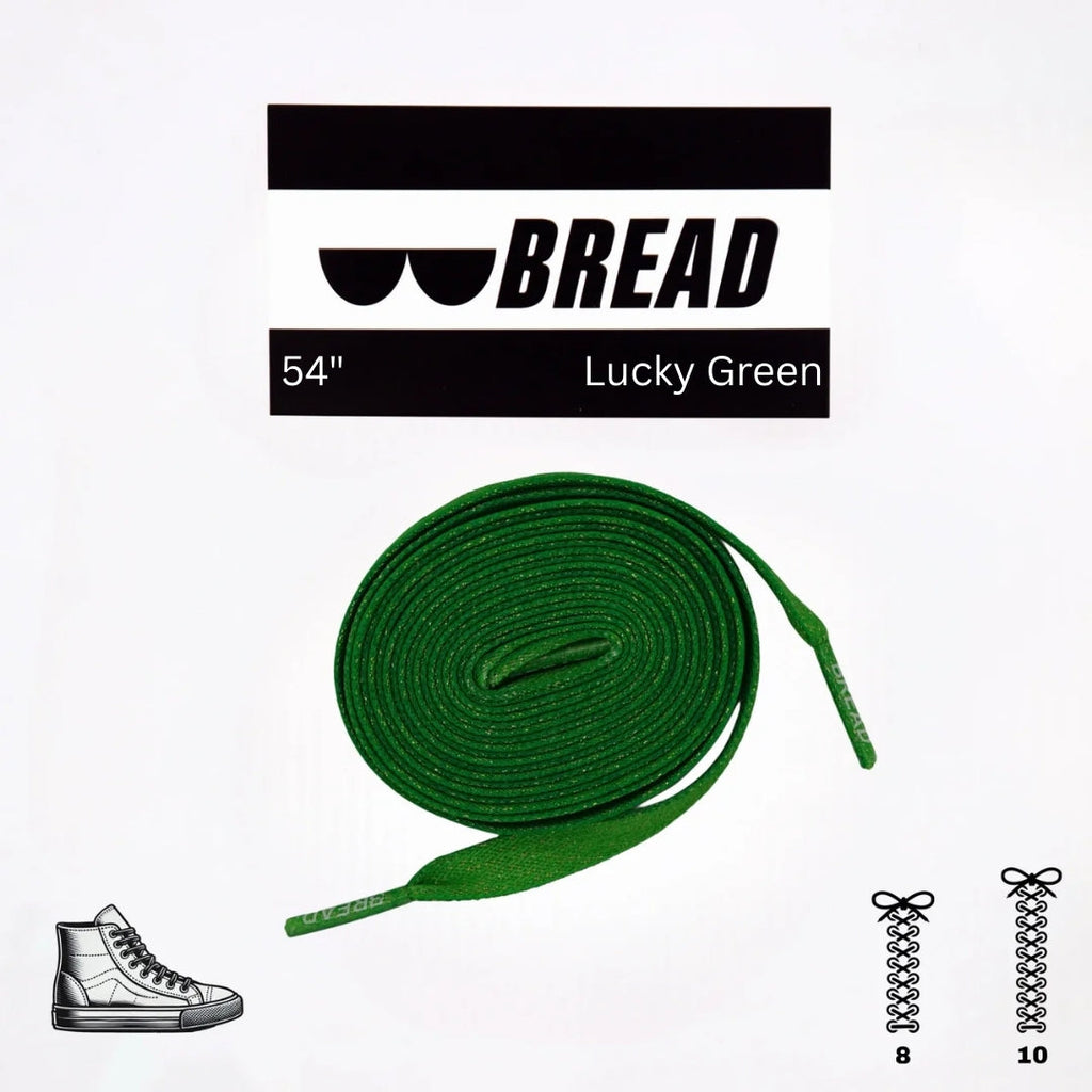 Fun Lucky Green Elastic Shoelaces - Puppy's Aesthetics