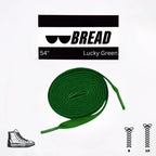 Fun Lucky Green Elastic Shoelaces - Puppy's Aesthetics