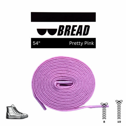 Sweet Pretty Pink Elastic Shoelaces - Puppy's Aesthetics