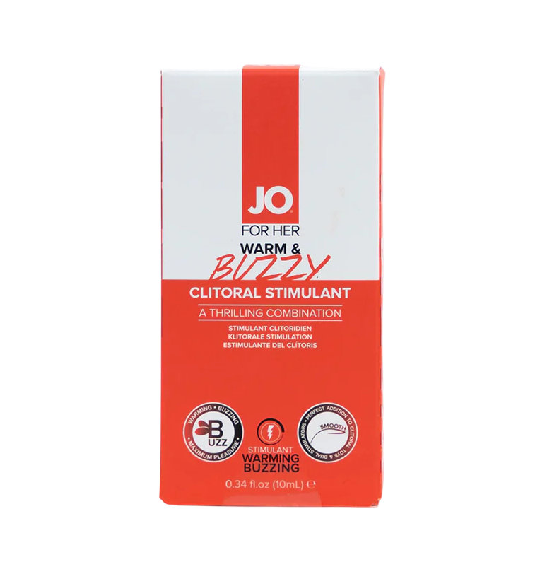 JO Warm & Buzzy Sensation Gel 0.34oz