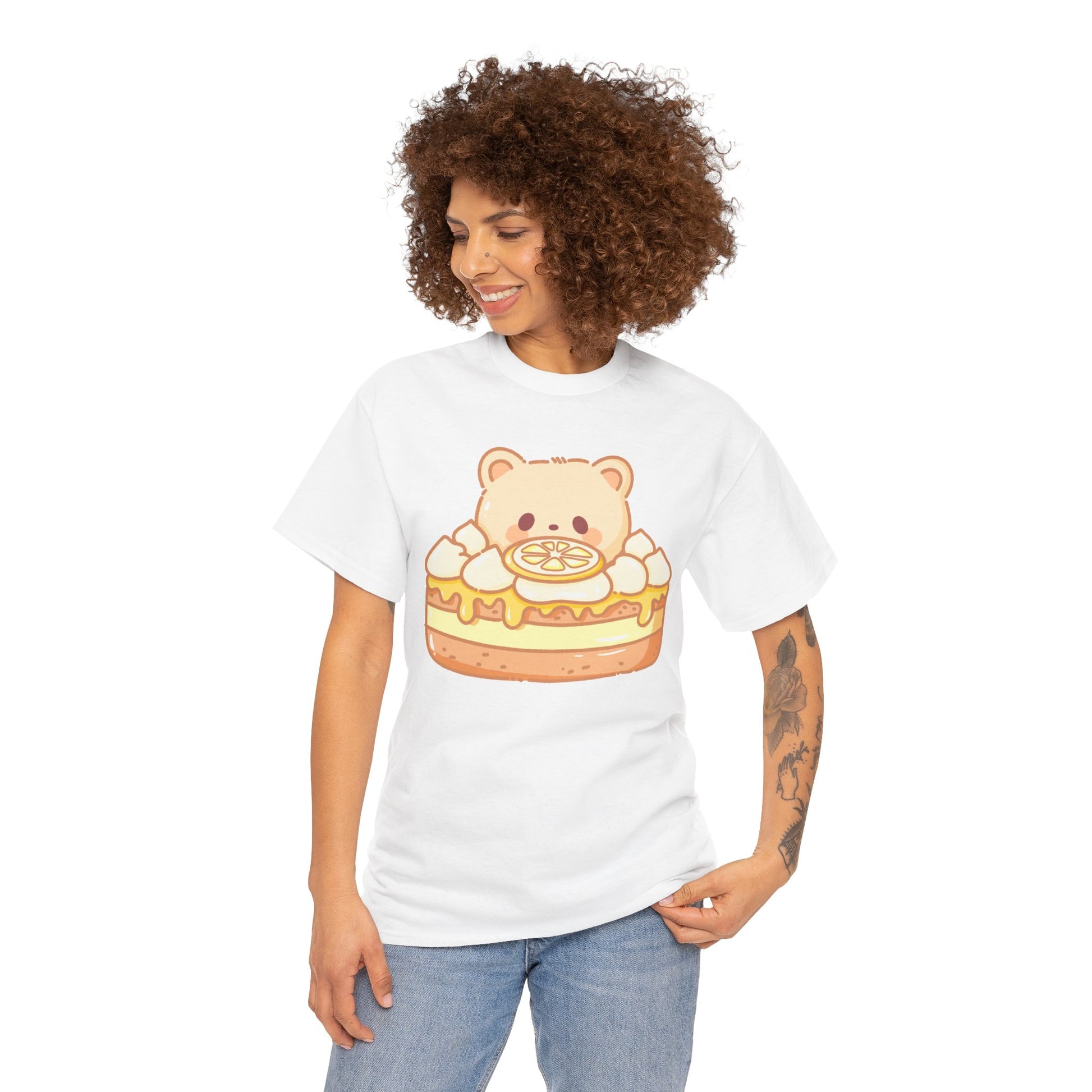Lil Bear Lemon Cake Play Tee - Puppy's Aesthetics