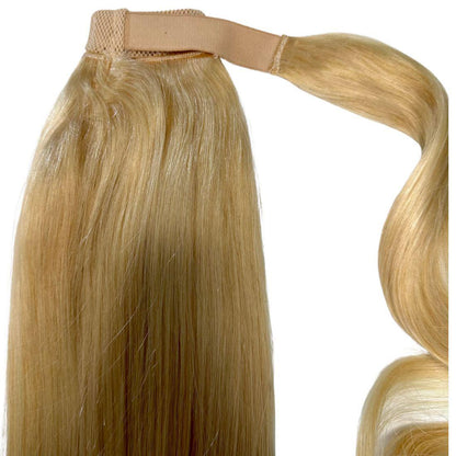 Bleach Blonde Human Hair Ponytail