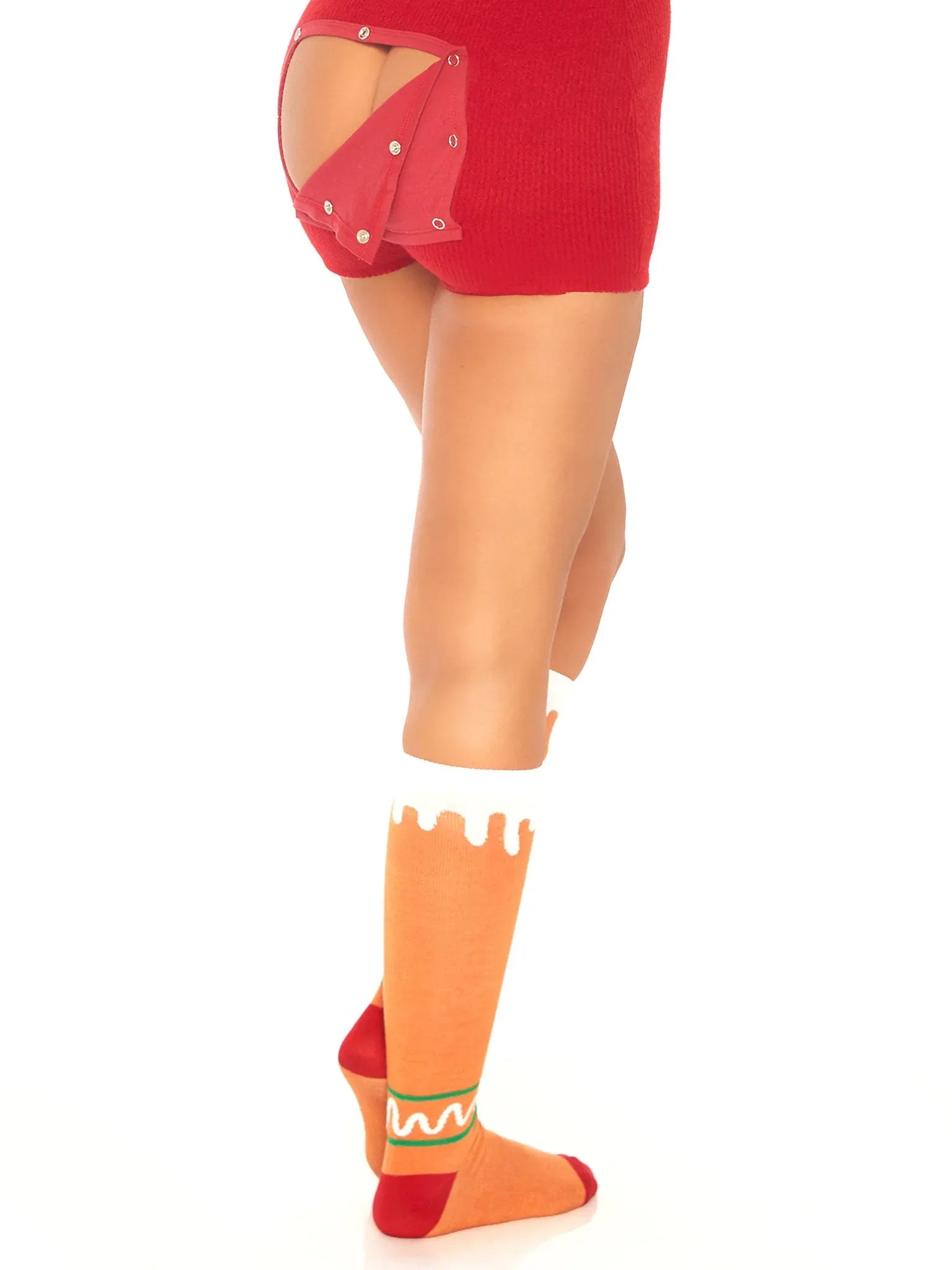 Gingerbread Man Socks - Puppy's Aesthetics