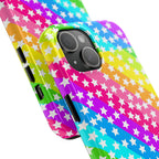 Starry Sprinkle Rainbow Tough iPhone Case