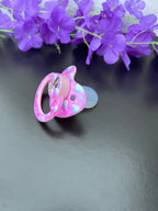 Hand Painted Adult Pacifier - Puppy Love