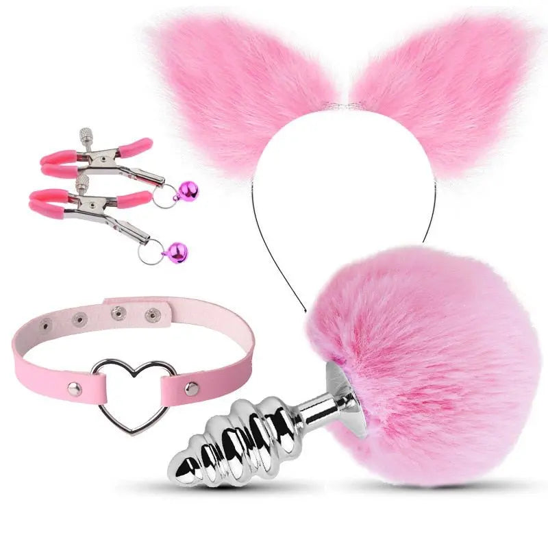 Pink Petplay Bondage Kit
