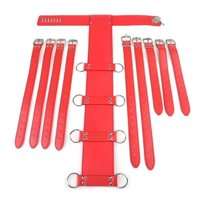 Playtime Restraints Harness | Adjustable BDSM Kink Set - Puppy's Aesthetics