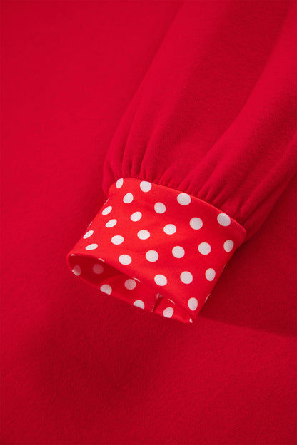 Polka Boo Oversized Sweatshirt