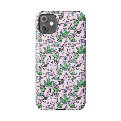 Cute Cannabis iPhone Slim Case