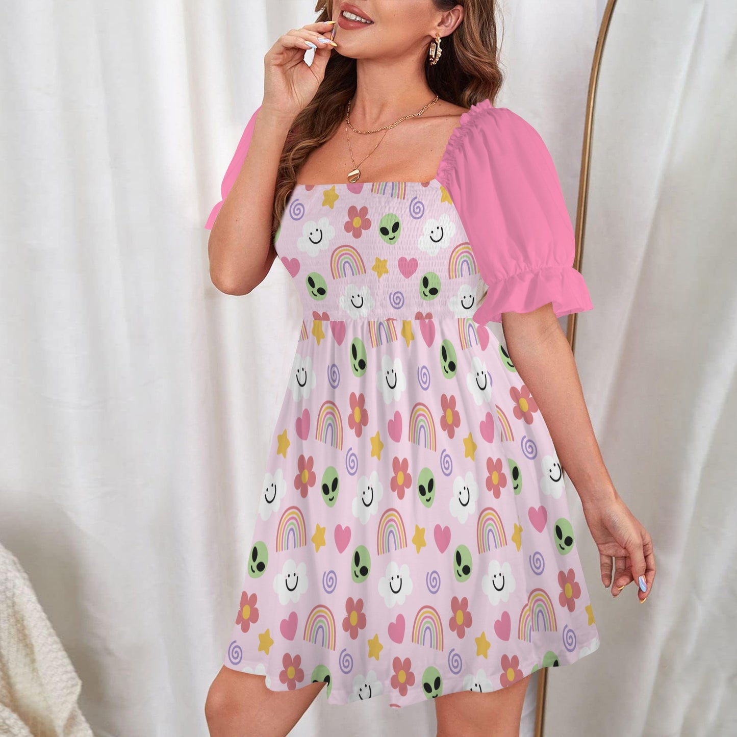 Sweet Alien Sweetheart Dress