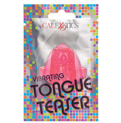 Foil Pack Vibrating Tongue Massager - Pink
