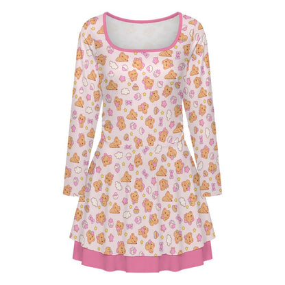 Bearly Adorable Ruffle Play Dress