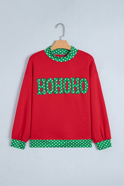 Polka Boo Oversized Sweatshirt